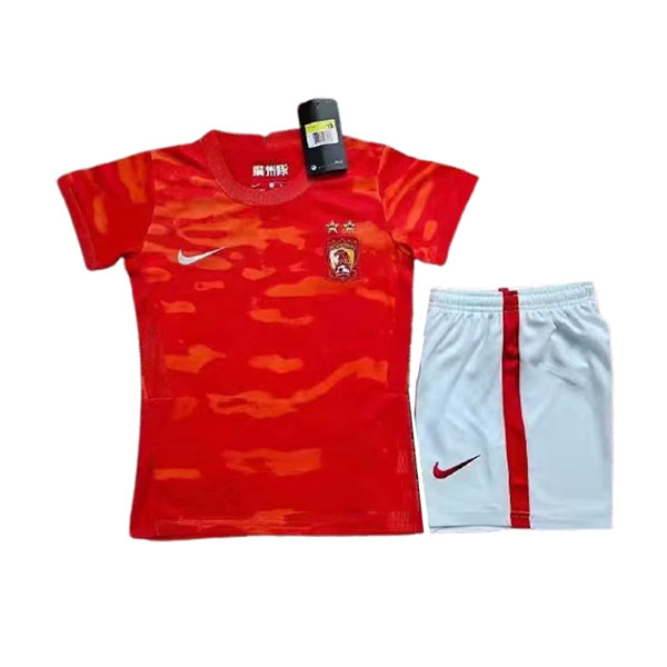 Maglia Guangzhou FC Home Bambino 2021 2022 Maglia Guangzhou FC Home Bambino 2021 2022
